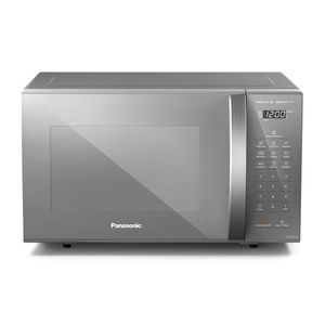 Microondas Panasonic Dupla Refeição 27L Prata - NN-ST55LMRU